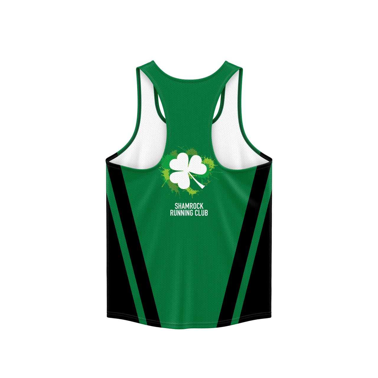 Shamrock Running Club Vest - Green/Black