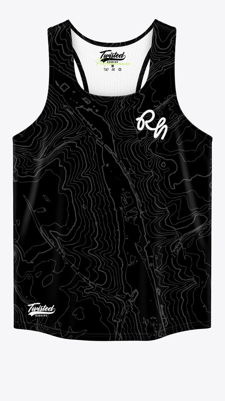 Runners High Club Vest - Black/Pink