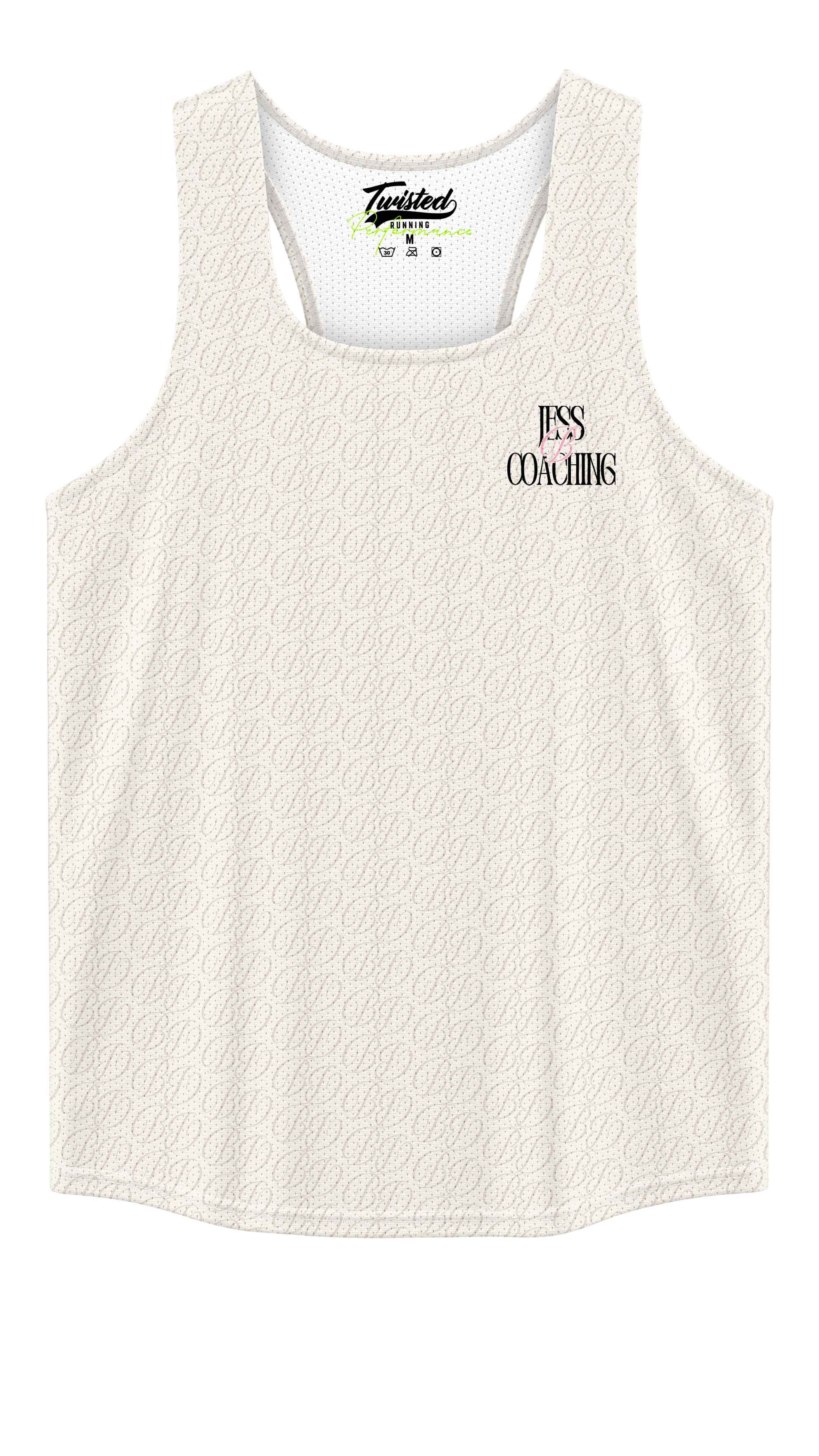 Jess B Coaching Vest - Vanilla/Baby Pink