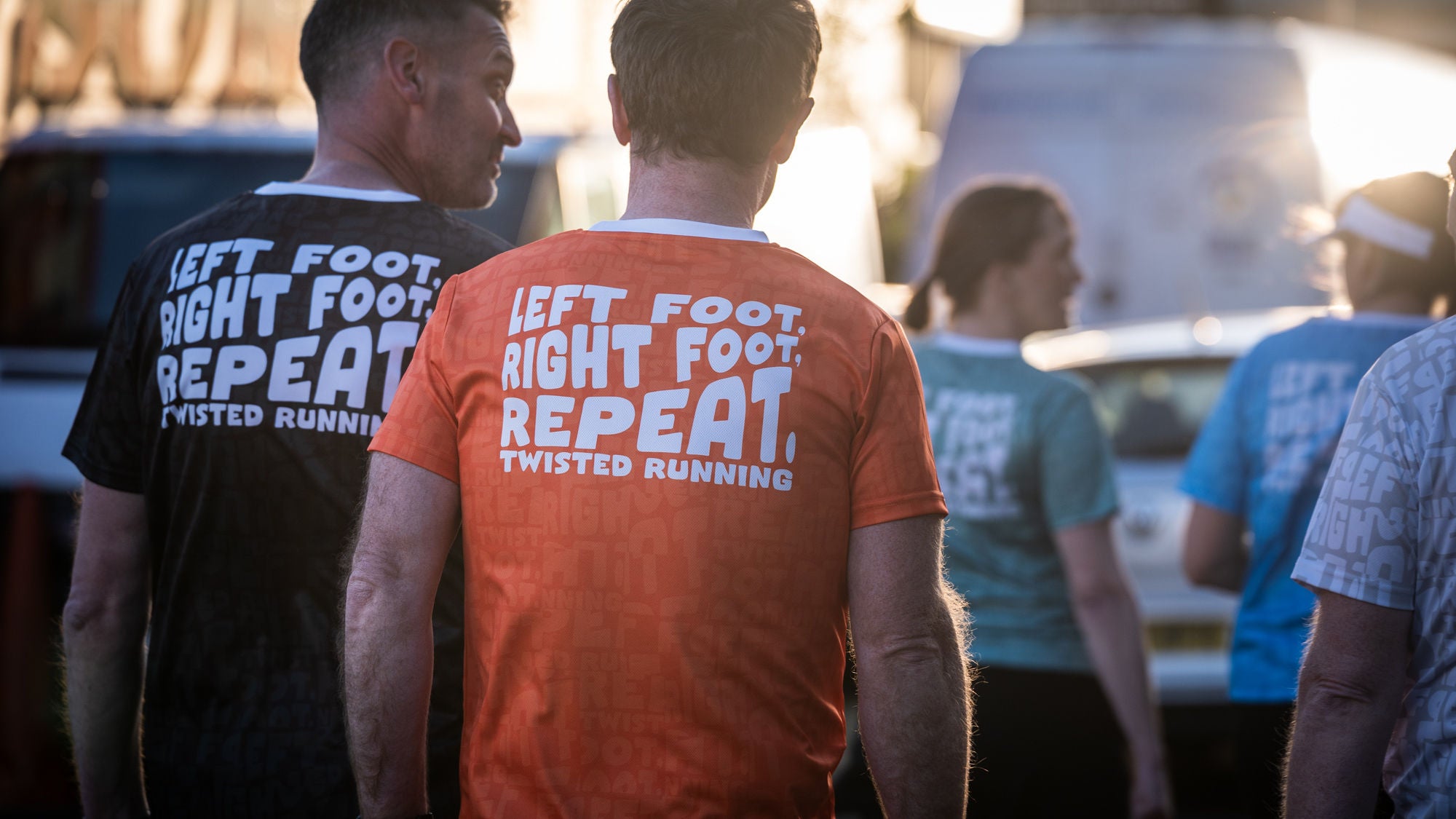 Slogan Tee - Orange