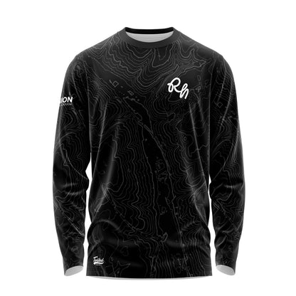 Runners High Club Long Sleeve Tee - Black/Pink