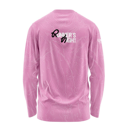 Runners High Club Long Sleeve Tee - Pink