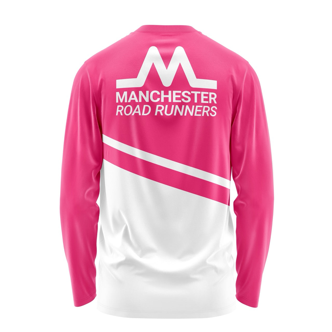 Manchester Road Runners Long Sleeve Tee - Pink/White