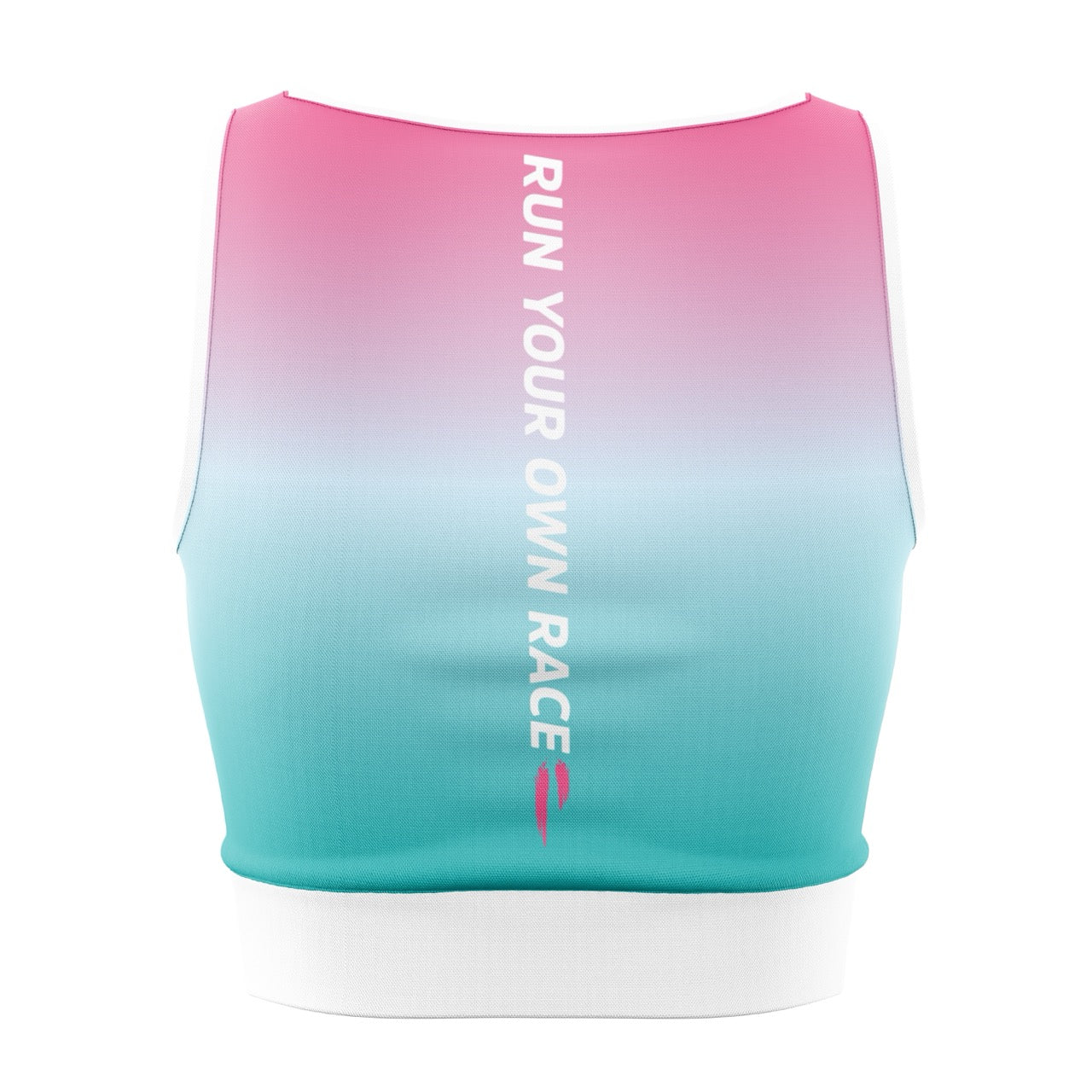 Rebels Bra/Crop Top - Pink/Blue