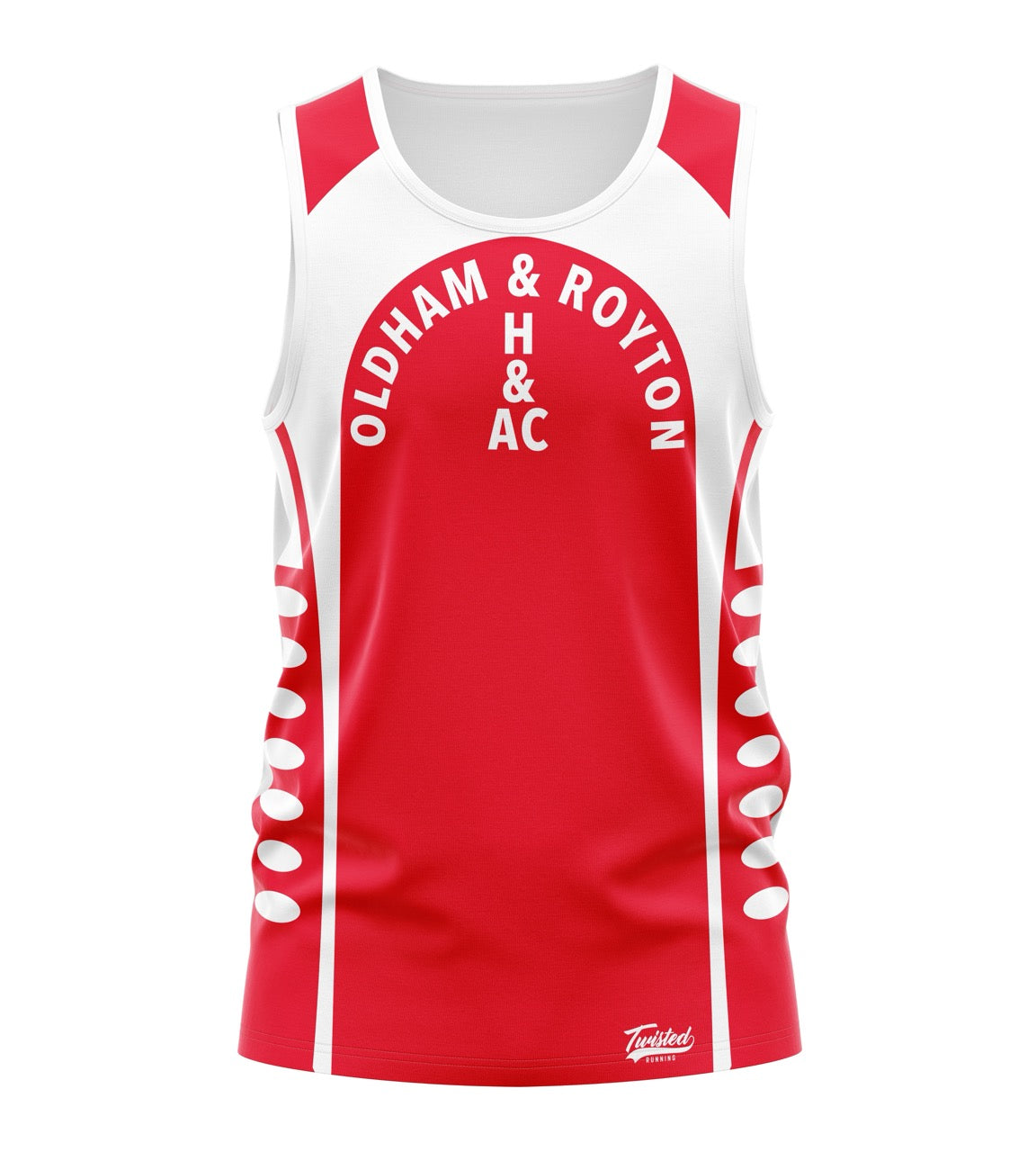 Oldham & Royton Tank - Red/White