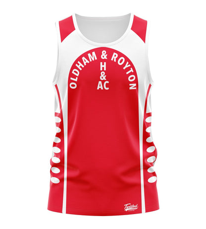 Oldham & Royton Tank - Red/White