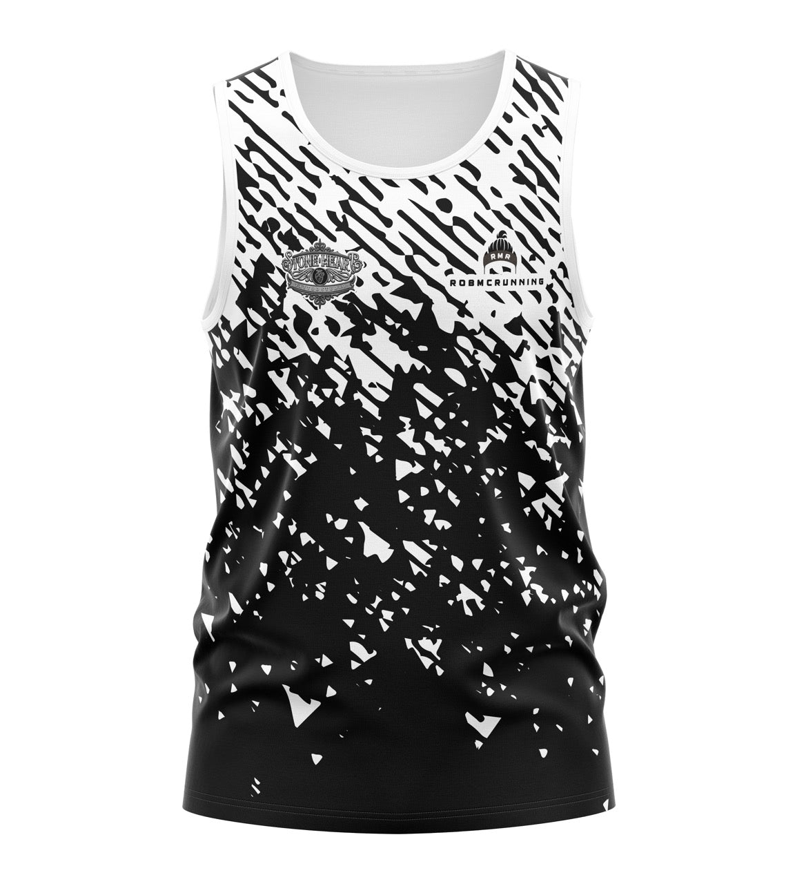 RobMcRunning - Stoneheart Tank - black/white