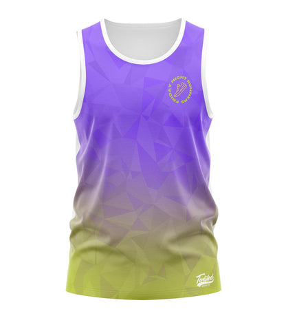Friday Night Runners Tank - Purple/Green