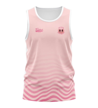 Bacon Butty Brigade Tank - Pink