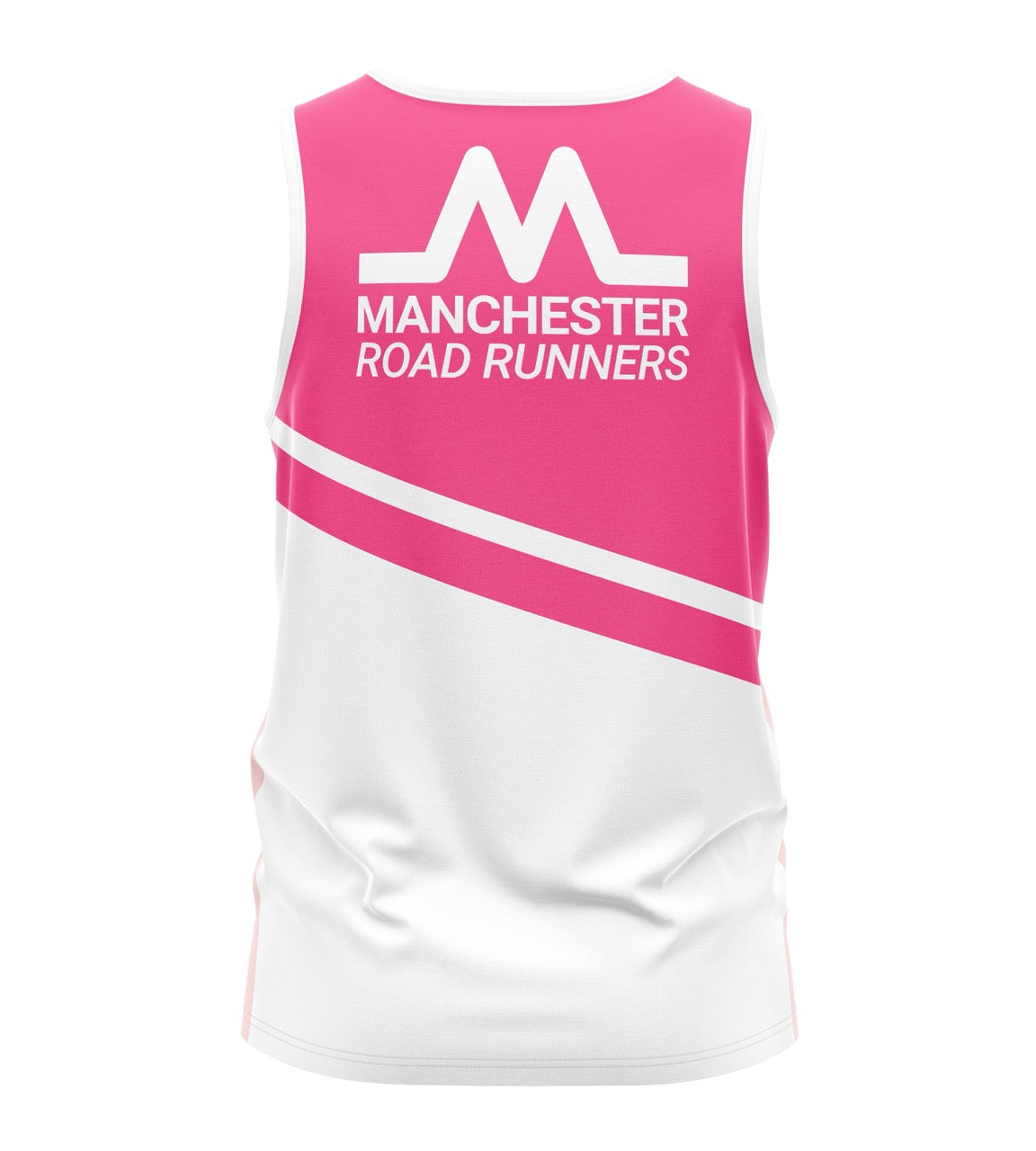 Manchester Road Runners Tank - Pink/White