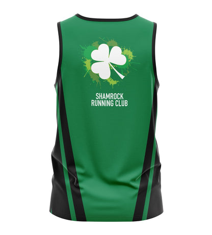 Shamrock Running Club Tank - Green/Black