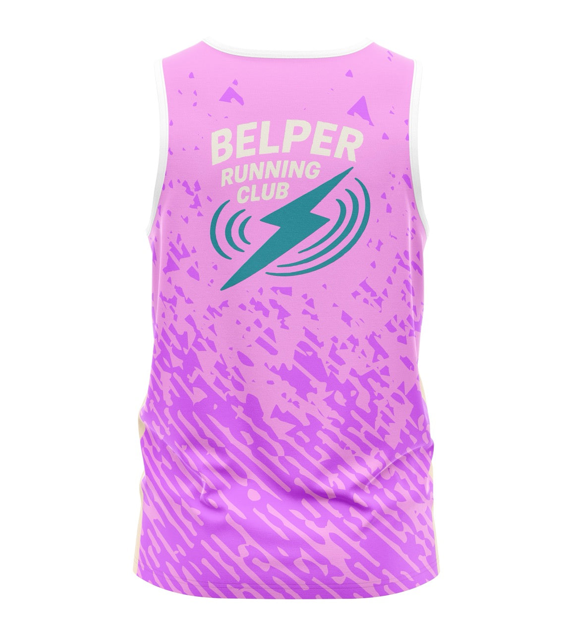 Belper Running Club Tank - Pink/Purple