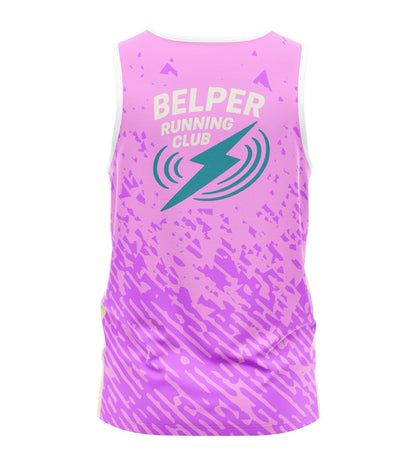 Belper Running Club Tank - Pink/Purple