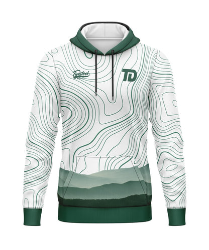 Manchester Road Runners - Trail Division Hoodie (Polyester) - White/Green