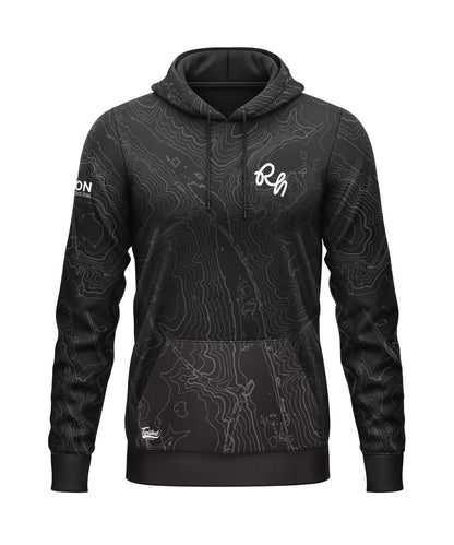 Runners High Club Hoodie (Polyester) - Black/Pink