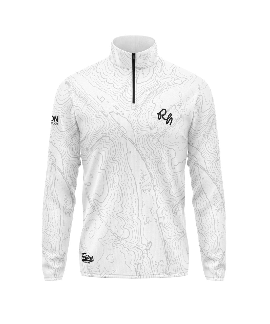 Runners High Club 1/4 Zip - White