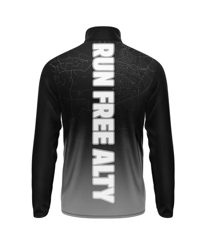 Run Free Alty 1/4 Zip - Monochrome