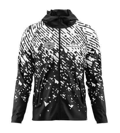 RobMcRunning - Stoneheart Windbreaker - black/white