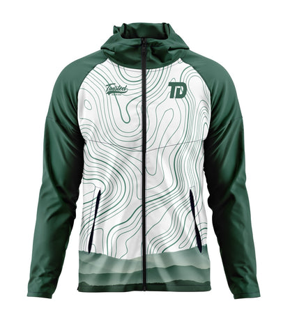 Manchester Road Runners - Trail Division Windbreaker - White/Green