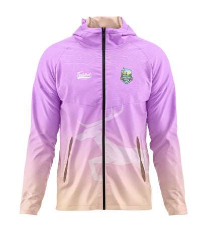 Run Free Alty Windbreaker - Pink/Peach