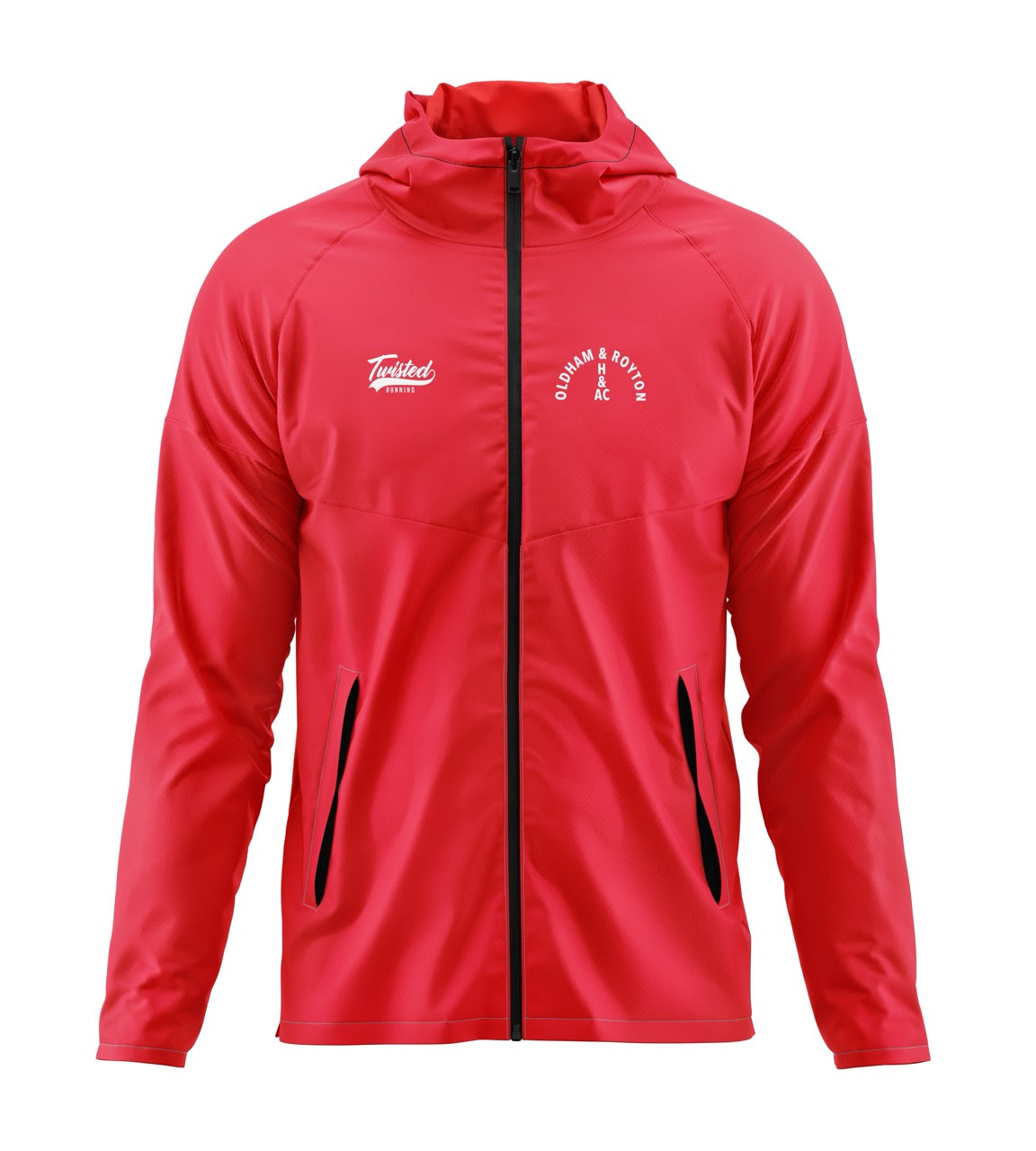 Oldham & Royton Windbreaker - Red/White