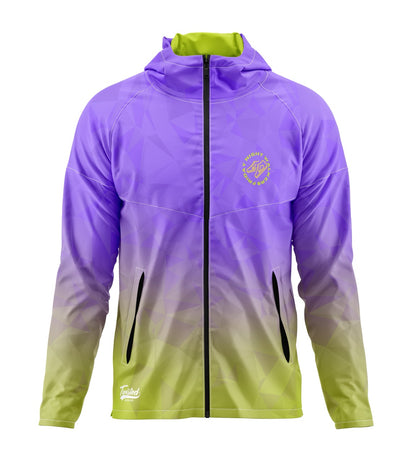 Friday Night Walkers Windbreaker - Green/Purple