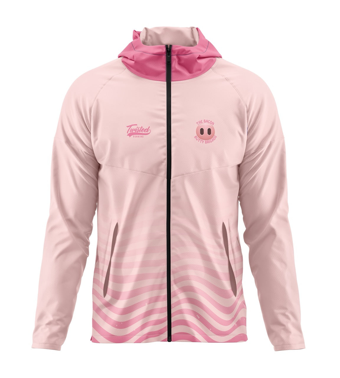 Bacon Butty Brigade Windbreaker - Pink