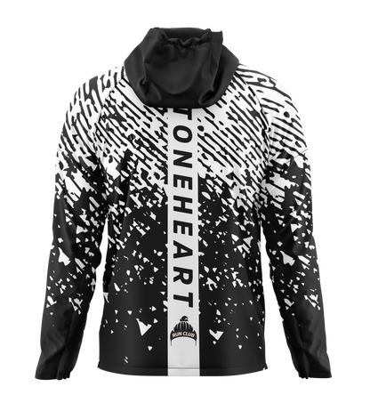 RobMcRunning - Stoneheart Windbreaker - black/white