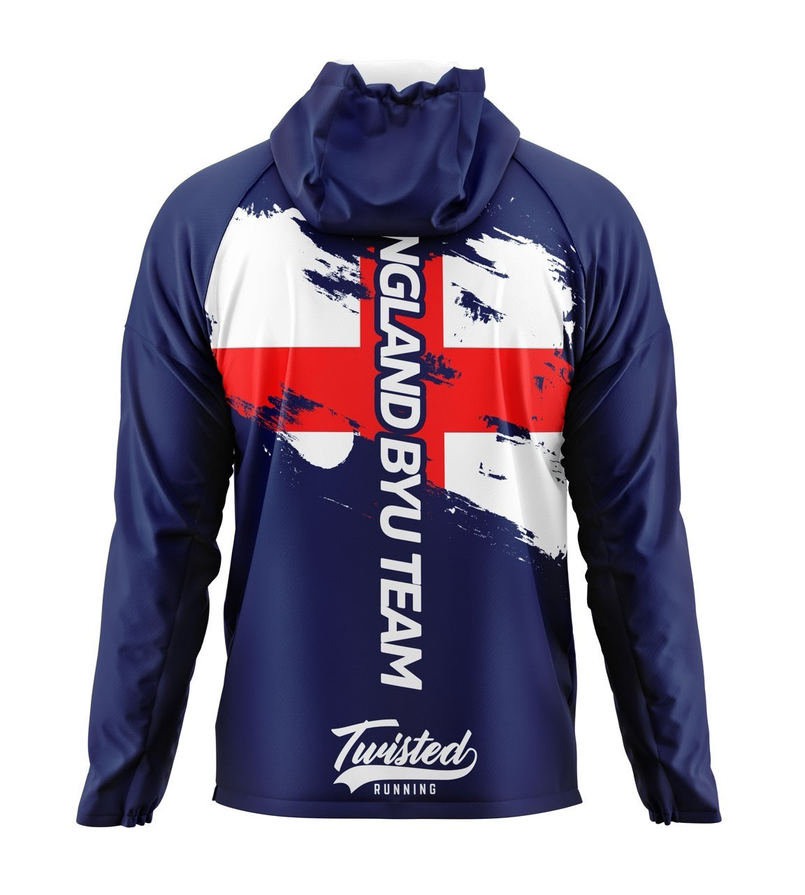 England BYU Windbreaker - Red/White/Blue