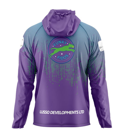 Funky Fidos Windbreaker - Purple/Green
