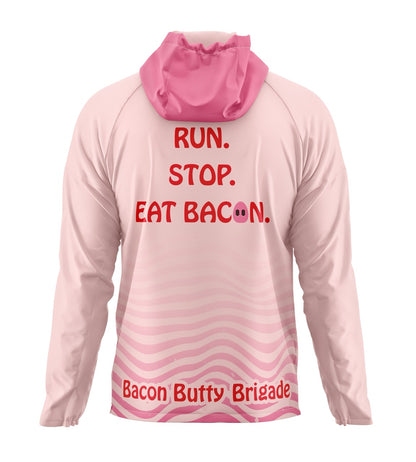 Bacon Butty Brigade Windbreaker - Pink