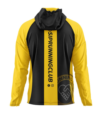 SIP Running Club Windbreaker - Yellow/Black