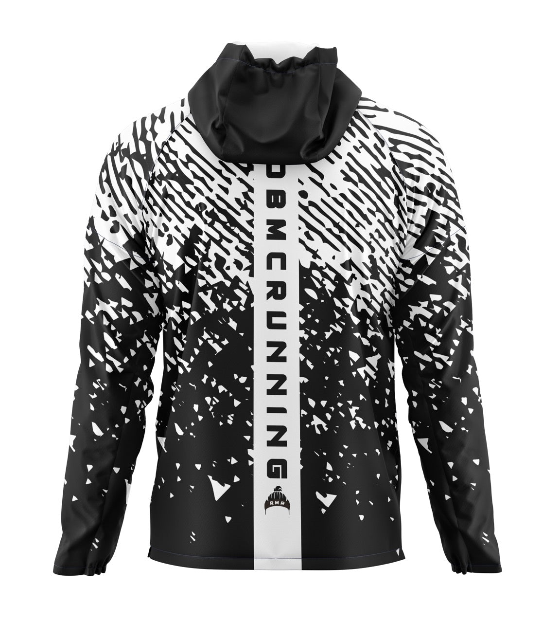 Rob McRunning Windbreaker - Black/White