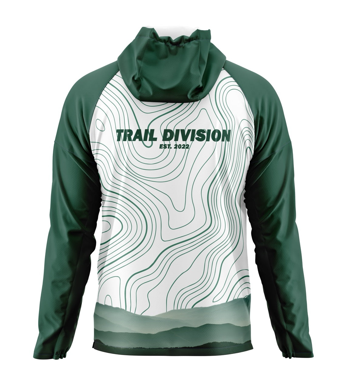 Manchester Road Runners - Trail Division Windbreaker - White/Green