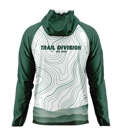 Manchester Road Runners - Trail Division Windbreaker - White/Green