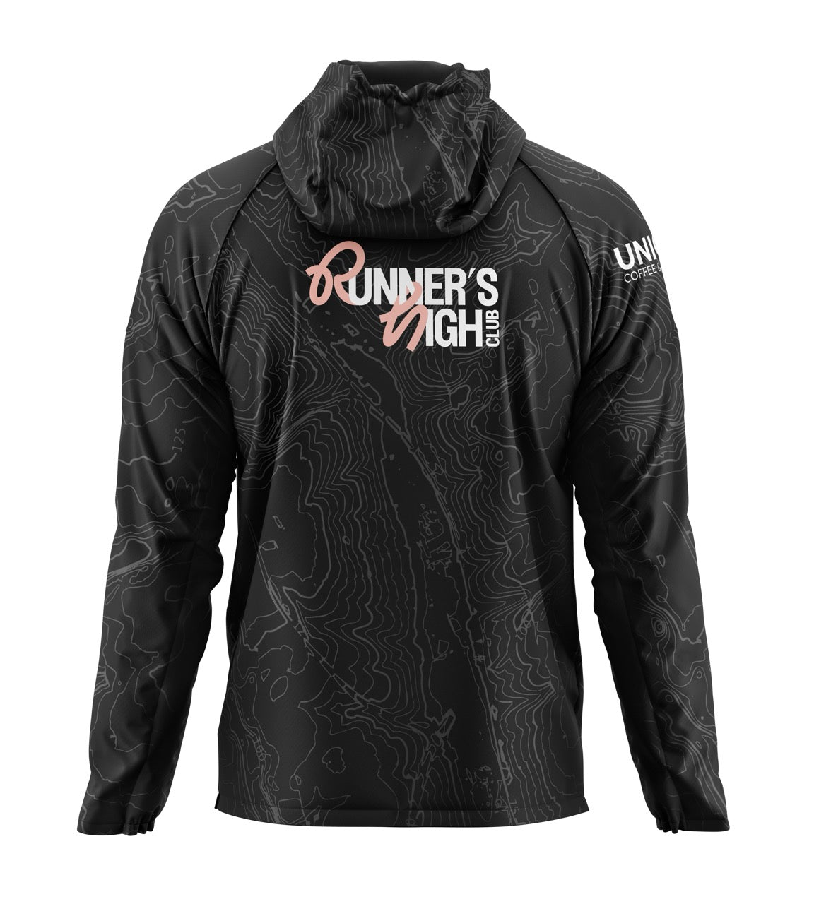 Runners High Club Windbreaker - Black/Pink