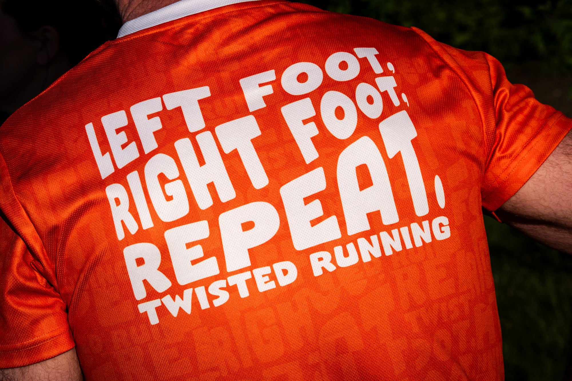 Slogan Tee - Orange