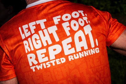 Slogan Tee - Orange