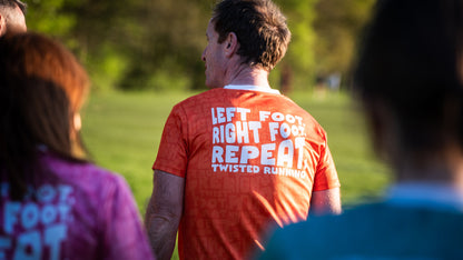 Slogan Tee - Orange
