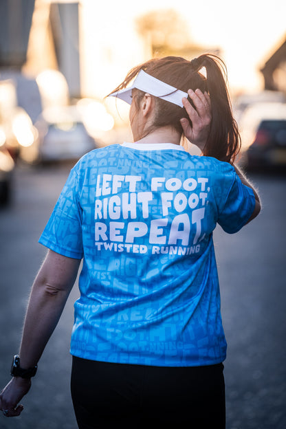 Slogan Tee - Blue