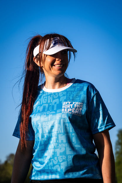 Slogan Tee - Blue