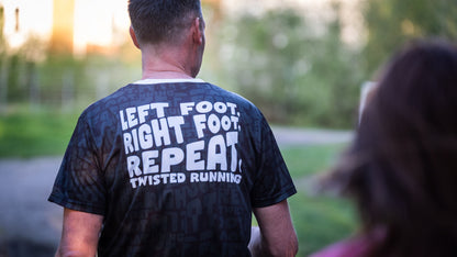 Slogan Tee - Black/Olive