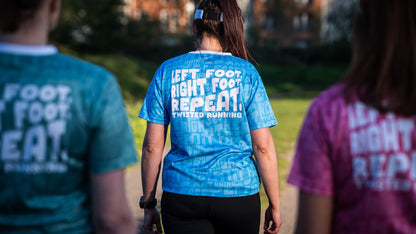 Slogan Tee - Blue