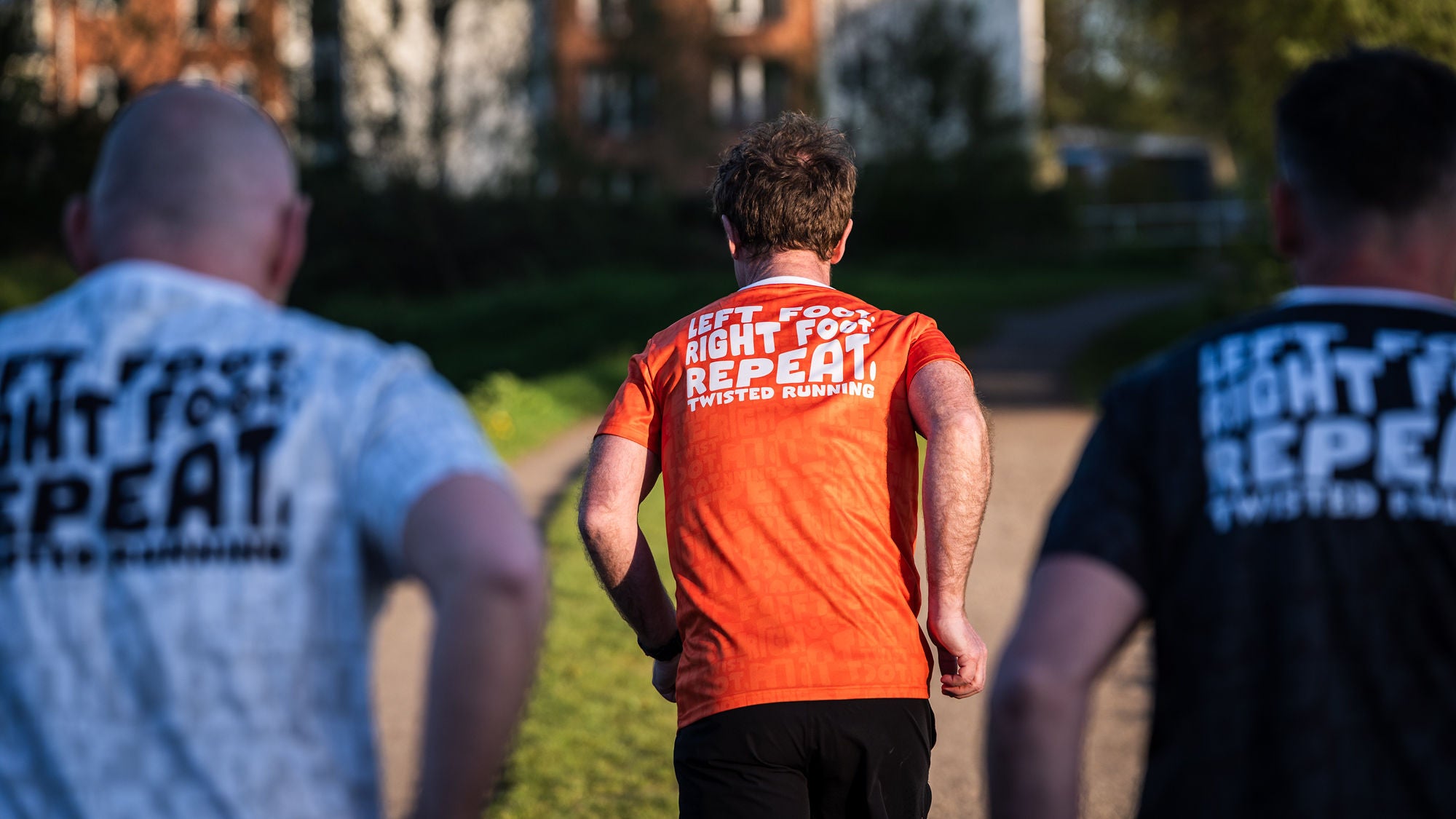 Slogan Tee - Orange