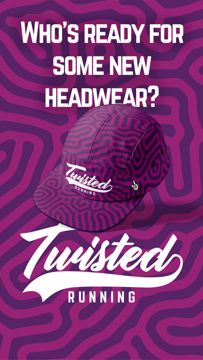 Twisted Running Technical Caps – Limited Edition