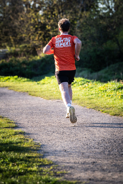Slogan Tee - Orange