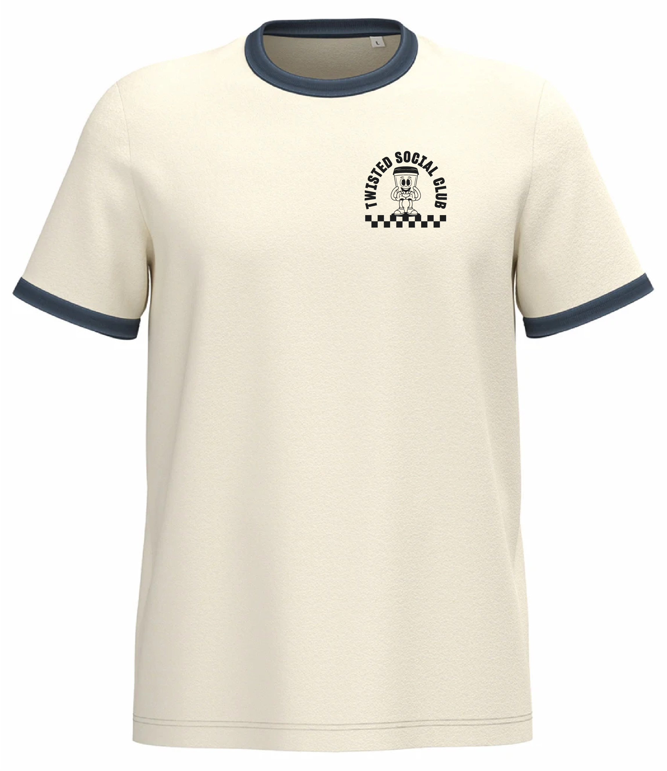 Twisted Social Club Ringer T-Shirt