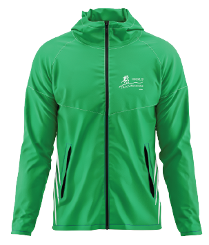 Hockley Trail Runners Windbreaker - Green/White