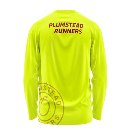 Plumstead Runners Fluro Long Sleeve Tee (Made to Order)