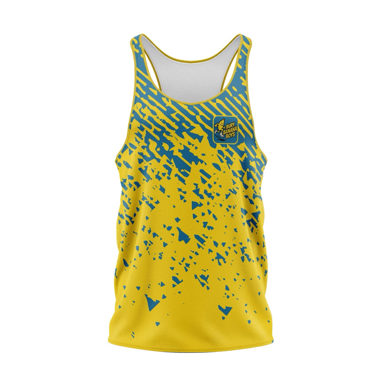 Bury Banana Boys Vest - Blue/Yellow